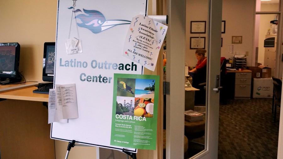 The Latino Outreach Center is located in the Student Services Center.