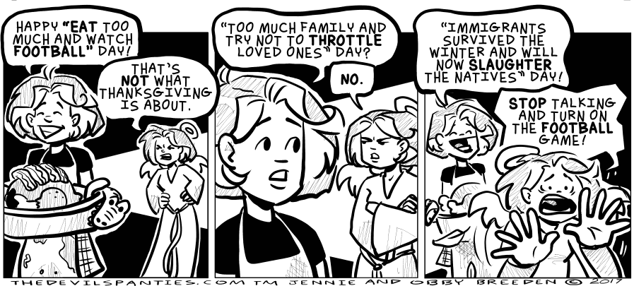 Comic: What Thanksgiving is really about