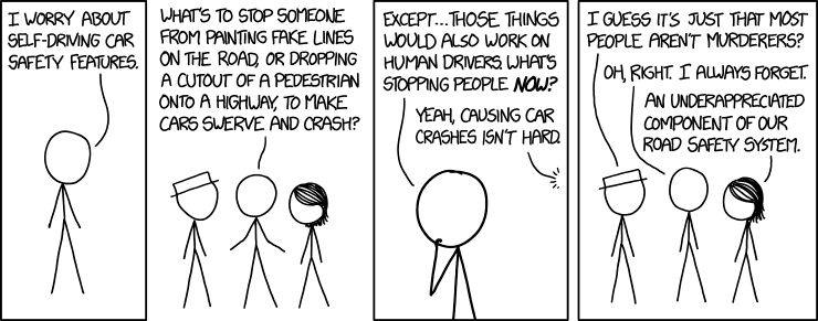 Comic: The murderous potential of self-driving vehicles