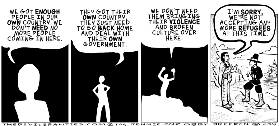 Comic: We dont need more refugees