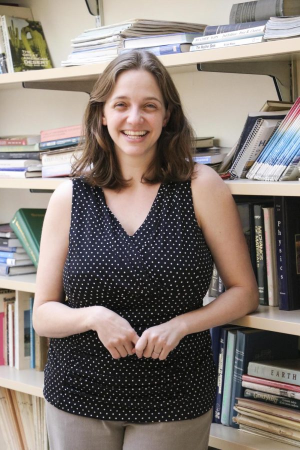 COD Professor of Physics Alexandra Bennett worked at Fermilab, and Europe’s CERN’s Compact Muon Solenoid, one of the detectors along the Large Hadron Collider