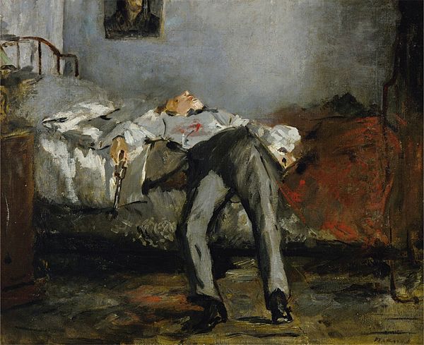 Le Suicide by Edouard Manet