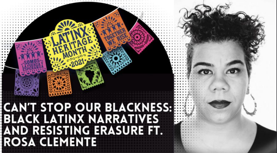 Slide from Cant Stop Our Blackness presenation