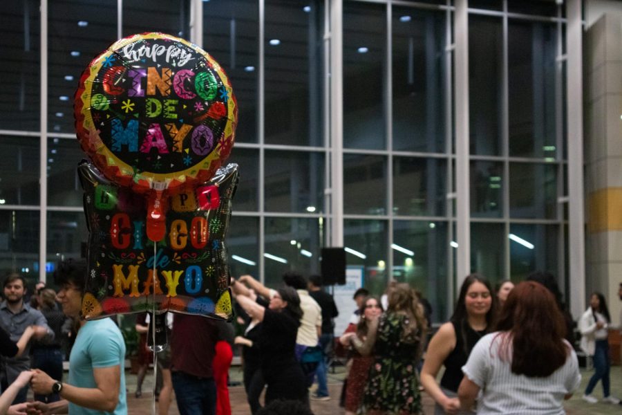 Cinco De Mayo decorations at the Salsa, Merengue and Bachata Dance