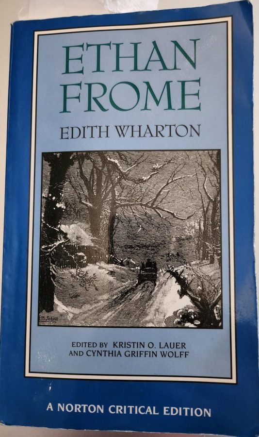 Official cover art of Norton Critical Edition of Ethan Frome.