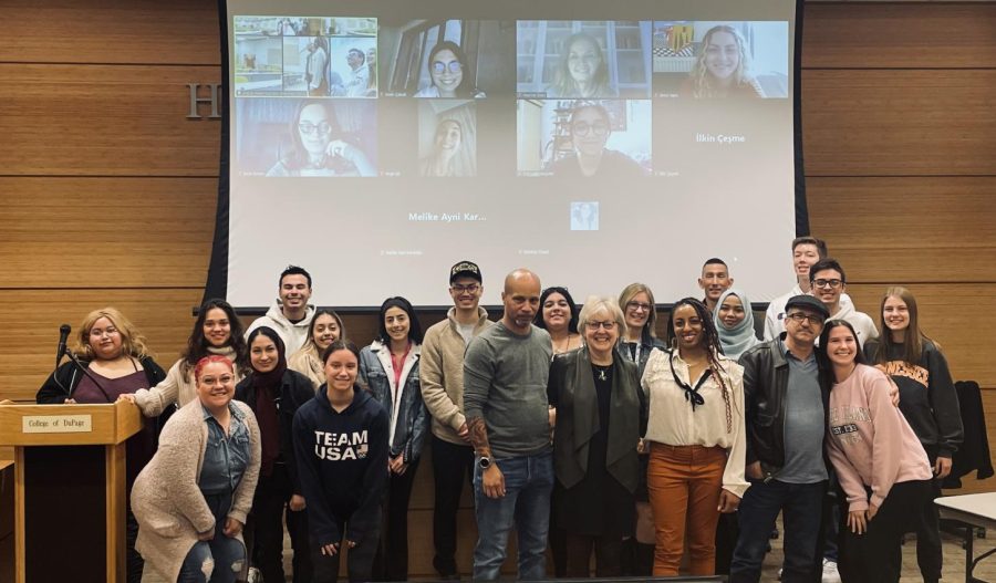 Students at the screening event for Remember Our Names (Photo by Stacie Haen-Darden)