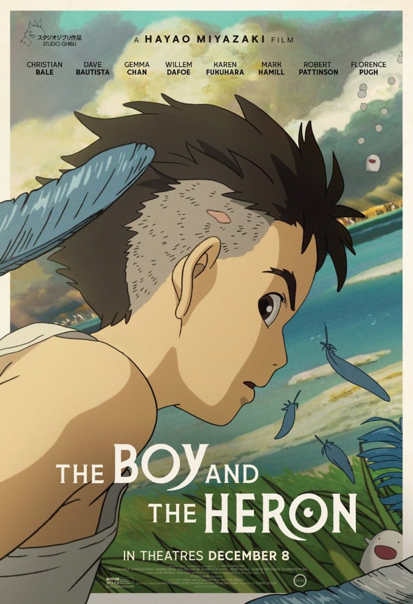 Boy and the Heron movie poster.