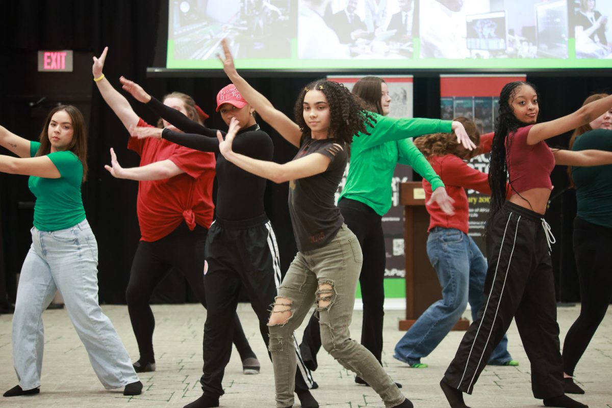 COD dance performs in the Black History Month opening ceremony.