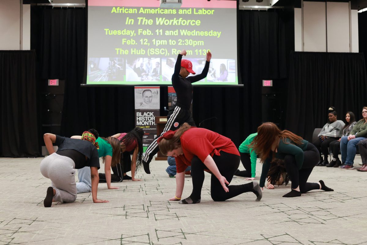 COD dance performs in the Black History Month opening ceremony.