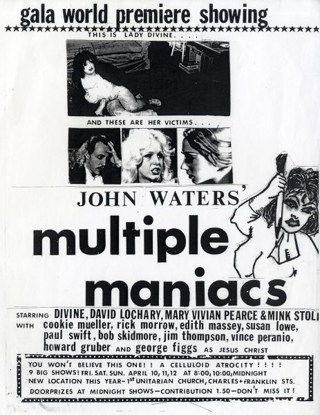 Celebrating 55 Years of Filth with “Multiple Maniacs”