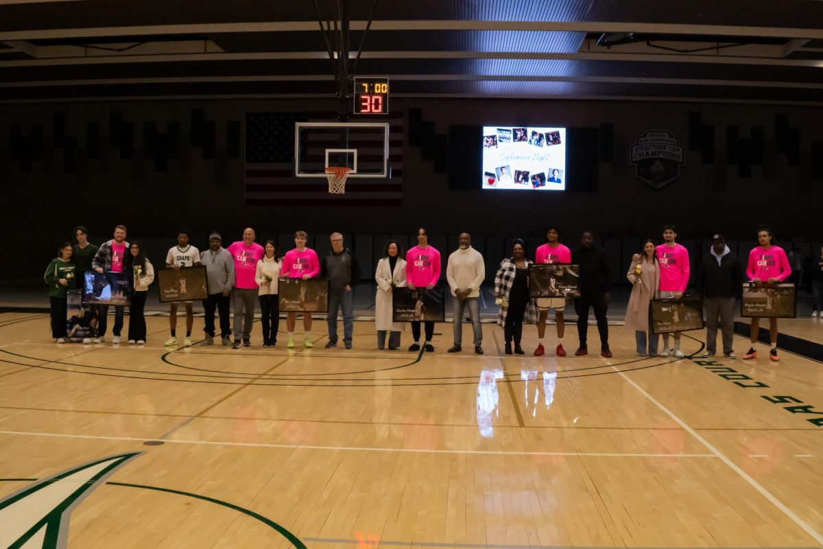 Record Books Rewritten During Men’s Basketball Sophomore Night Win