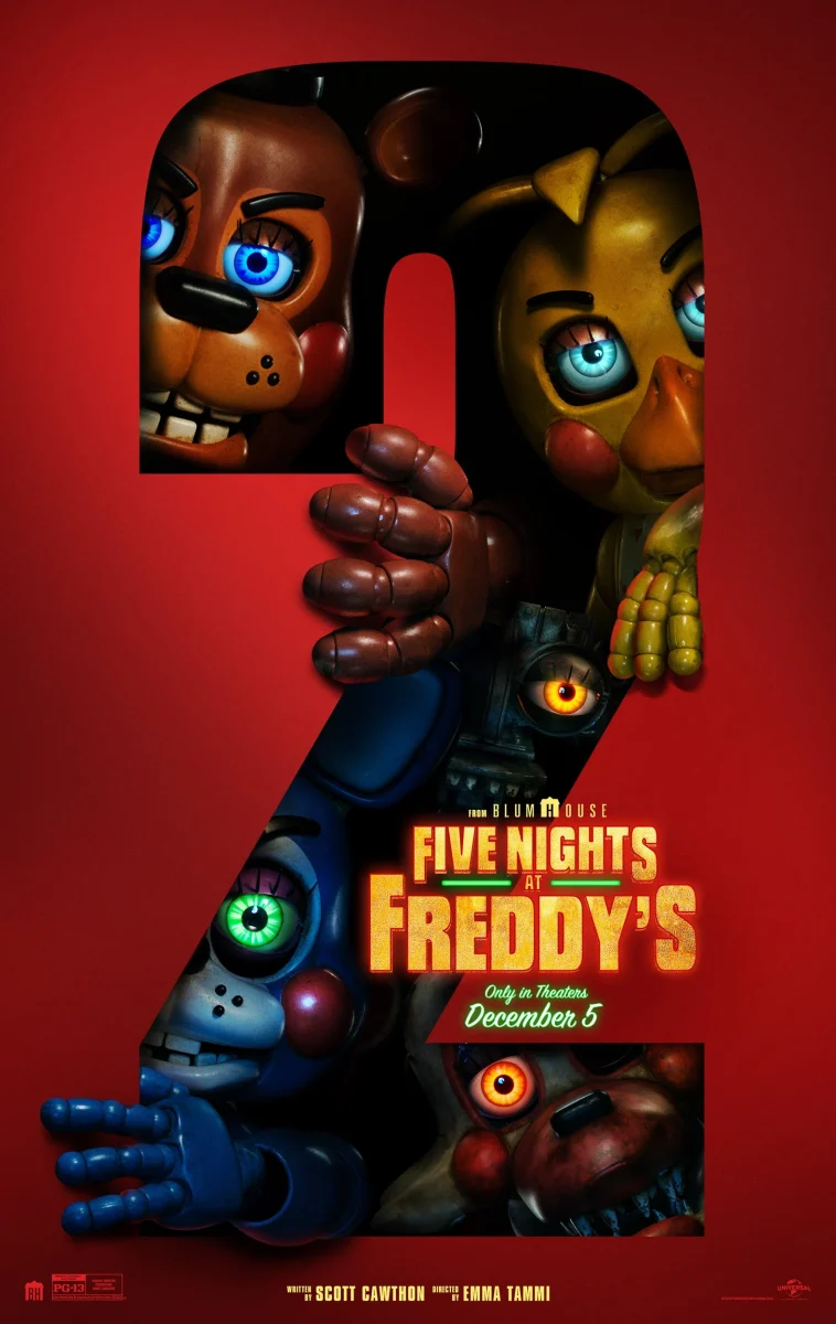 “Five Nights at Freddy’s 2:” A Solid Movie for Fans, Just Not for Me